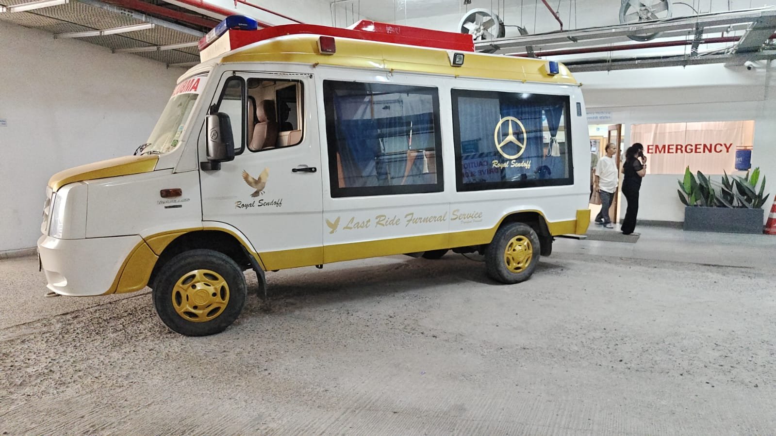 Force Traveller Ambulance Coach
